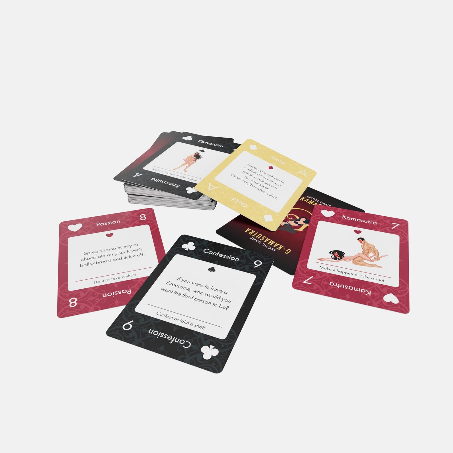 G-Kamasutra 52 Shades of Gold - Erotic Card Game
