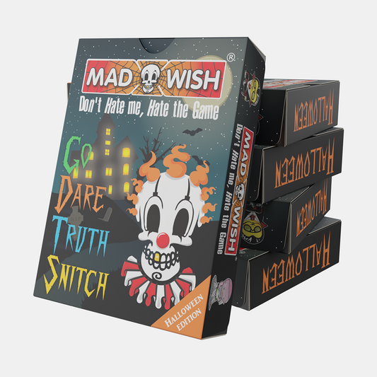 MadWish Halloween Playing Cards - Party Game